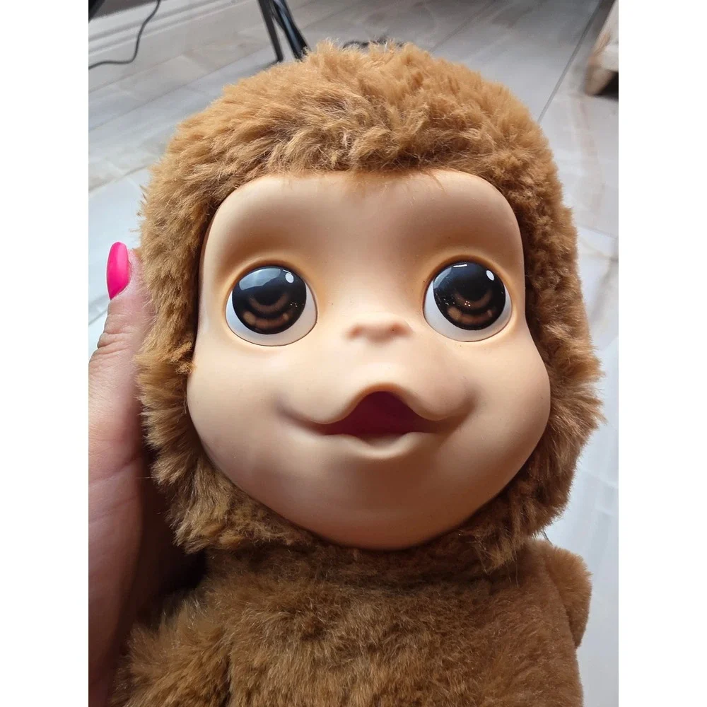 Moose Toys Little Live‎ Pets Mango the Monkey Interactive Plush Brown 2023 26558